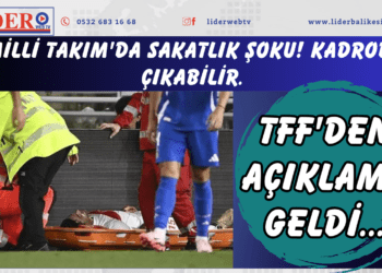 A Milli Takım’da sakatlık şoku! TFF’den açıklama geldi…