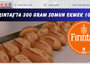 Fırıntaş’ta 300 gram somun ekmek 10 TL