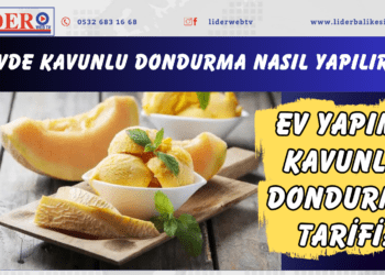 Ev yapımı kavunlu dondurma tarifi: Evde kavunlu dondurma nasıl yapılır?