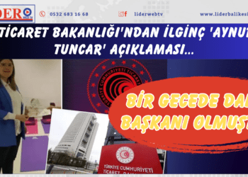 Bir gecede daire başkanı olmuştu… Ticaret Bakanlığı’ndan ilginç ‘Aynur Tuncar’ açıklaması…
