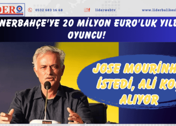 Fenerbahçe’ye 20 milyon euro’luk yıldız oyuncu! Jose Mourinho istedi, Ali Koç alıyor