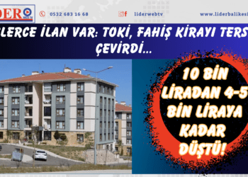 10 bin liradan 4-5 bin liraya kadar düştü! Yüzlerce ilan var: TOKİ, fahiş kirayı tersine çevirdi
