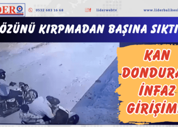 Kan donduran infaz girişimi! Gözünü kırpmadan başına sıktı