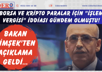 Borsa ve kripto paralar için “işlem vergisi” iddiası gündem olmuştu! Bakan Şimşek’ten açıklama geldi