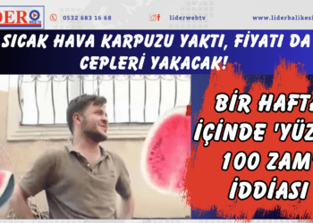 Sıcak hava karpuzu yaktı, fiyatı da cepleri yakacak!