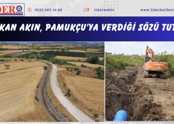 Başkan Akın, Pamukçu’ya verdiği sözü tuttu..