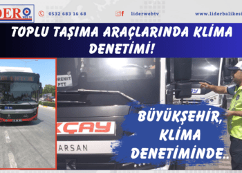Büyükşehir, klima denetiminde