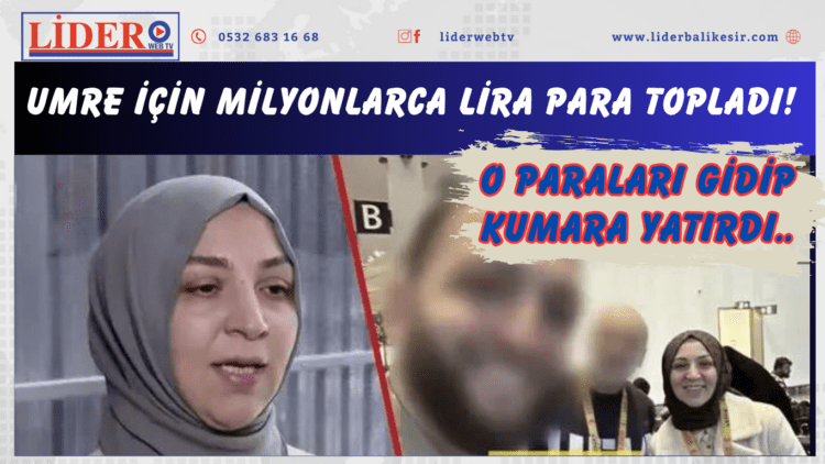 Umre için milyonlarca lira para topladı! O paraları gidip kumara yatırdı..