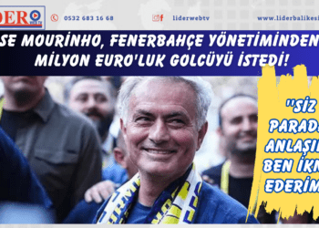 Jose Mourinho, Fenerbahçe yönetiminden 50 milyon euro’luk golcüyü istedi! ”Siz parada anlaşın, ben ikna ederim”