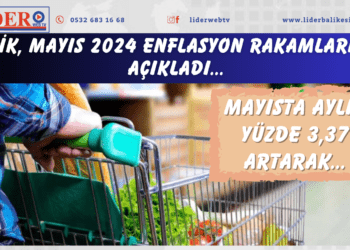 TÜİK, Mayıs 2024 enflasyon rakamlarını açıkladı