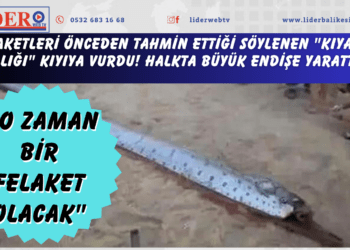 Felaketleri önceden tahmin ettiği söylenen “kıyamet balığı” kıyıya vurdu! Halkta büyük endişe yarattı… “O zaman bir felaket olacak”