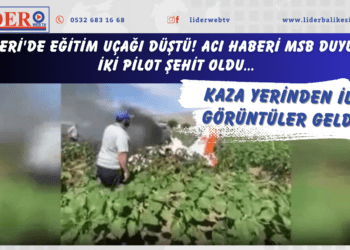 Kayseri’de eğitim uçağı düştü! Acı haberi MSB duyurdu: İki pilot şehit oldu… Kaza yerinden ilk görüntüler geldi