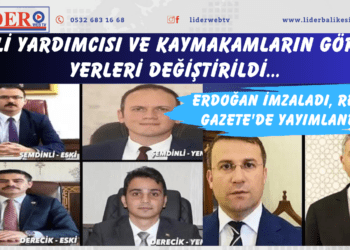 Erdoğan imzaladı, Resmi Gazete’de yayımlandı! Vali Yardımcısı ve kaymakamların görev yerleri değiştirildi