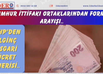 MHP’den ilginç asgari ücret önerisi: Cumhur İttifakı ortaklarından formül arayışı..
