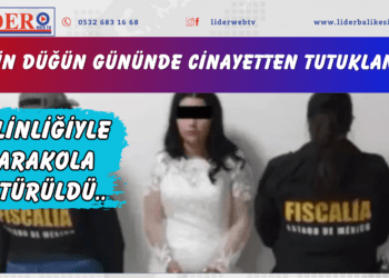 Gelin düğün gününde cinayetten tutuklandı! Gelinliğiyle karakola götürüldü..