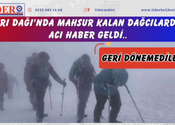 Geri dönemediler! Ağrı Dağı’nda mahsur kalan dağcılardan acı haber geldi..