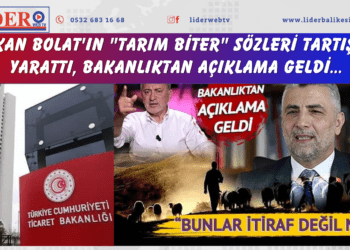 Bakan Bolat’ın “Tarım biter” sözleri tartışma yarattı, bakanlıktan açıklama geldi