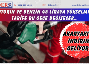 Akaryakıta indirim geliyor! Motorin ve benzin 45 liraya yükselmişti: Tarife bu gece değişecek…
