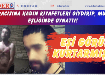 Kiracısına kadın kıyafetleri giydirip, müzik eşliğinde oynattı! Eşi görüp kurtarmış…