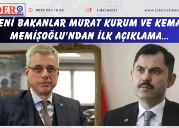 Yeni Bakanlar Murat Kurum ve Kemal Memişoğlu’ndan ilk açıklama