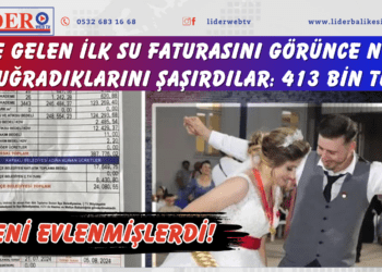 Yeni evlenmişlerdi! Eve gelen ilk su faturasını görünce neye uğradıklarını şaşırdılar: 413 bin TL