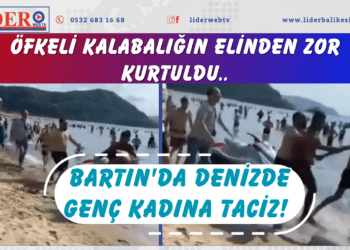 Bartın’da denizde genç kadına taciz! Öfkeli kalabalığın elinden zor kurtuldu..