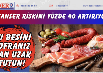 Bu besini sofranızdan uzak tutun! Kanser riskini yüzde 40 artırıyor