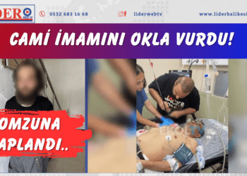 Cami imamını okla vurdu! Omzuna saplandı..