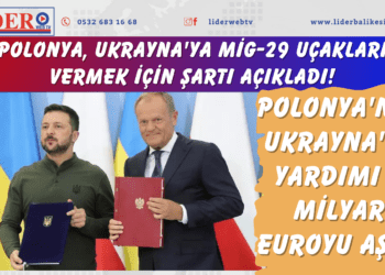Polonya, Ukrayna’ya MİG-29 uçakları vermek için şartı açıkladı!
