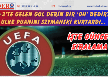90+3’te gelen gol derin bir ‘oh’ dedirtti! Ülke puanını Szymanski kurtardı…
