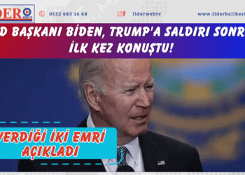 ABD Başkanı Biden, Trump’a saldırı sonrası ilk kez konuştu! Verdiği iki emri açıkladı..