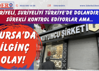 Bursa’da ilginç olay! Suriyeli, Suriyeliyi Türkiye’de dolandırdı! Sürekli kontrol ediyorlar ama…