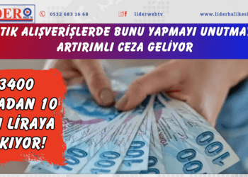 3400 liradan 10 bin liraya çıkıyor! Artık alışverişlerde bunu yapmayı unutmayın: Artırımlı ceza geliyor