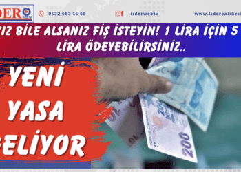 Sakız bile alsanız fiş isteyin! 1 lira için 5 bin lira ödeyebilirsiniz: Yeni yasa geliyor