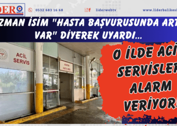 O ilde acil servisler alarm veriyor! Uzman isim “Hasta başvurusunda artış var” diyerek uyardı..
