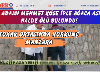 İş adamı Mehmet Köse iple ağaca asılı halde ölü bulundu! Sokak ortasında korkunç manzara
