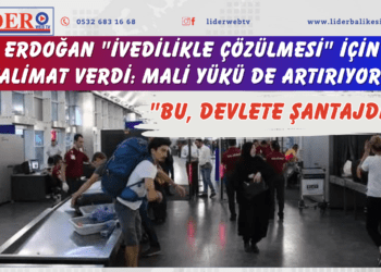 Erdoğan “ivedilikle çözülmesi” için talimat verdi: Mali yükü de artırıyor! “Bu, devlete şantajdır”