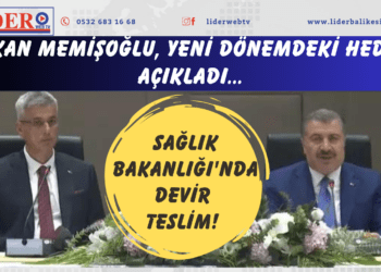 Sağlık Bakanlığı’nda devir teslim! Bakan Memişoğlu, yeni dönemdeki hedefi açıkladı…