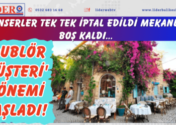 Konserler tek tek iptal edildi mekanlar boş kaldı… ‘Dublör müşteri’ dönemi başladı!