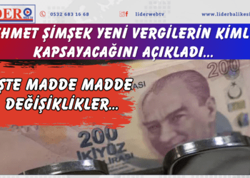 Mehmet Şimşek yeni vergilerin kimleri kapsayacağını açıkladı… İşte madde madde değişiklikler…