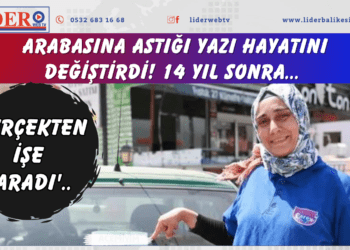 Arabasına astığı yazı hayatını değiştirdi! 14 yıl sonra… ‘Gerçekten işe yaradı’..