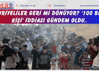 Suriyeliler geri mi dönüyor? ‘100 bin kişi’ iddiası gündem oldu