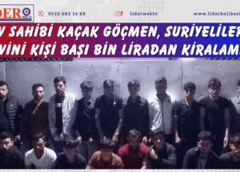Ev sahibi kaçak göçmen, Suriyelilere evini kişi başı bin liradan kiralamış