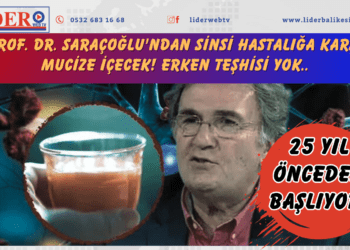 Prof. Dr. Saraçoğlu’ndan sinsi hastalığa karşı mucize içecek! Erken teşhisi yok: 25 yıl önceden başlıyor!