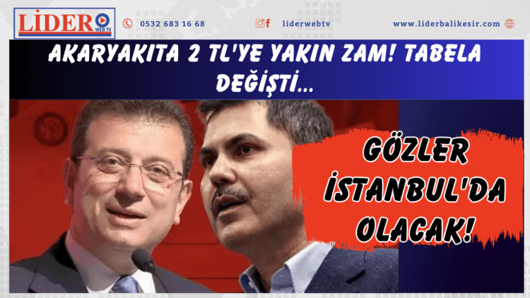 İmamoğlu’na nispet mi misilleme mi? Gözler İstanbul’da olacak!