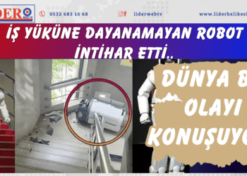 Dünya bu olayı konuşuyor! İş yüküne dayanamayan robot intihar etti..