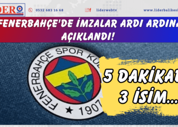 Fenerbahçe’de imzalar ardı ardına açıklandı! 5 dakikada 3 isim…