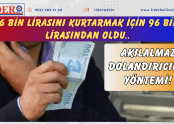 Akılalmaz dolandırıcılık yöntemi! 6 bin lirasını kurtarmak için 96 bin lirasından oldu..