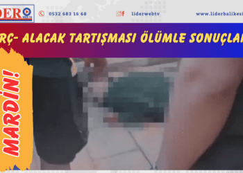 Yer: Mardin! Borç- alacak tartışması ölümle sonuçlandı