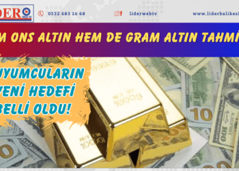 Kuyumcuların yeni hedefi belli oldu! Hem ons altın hem de gram altın tahmini..
